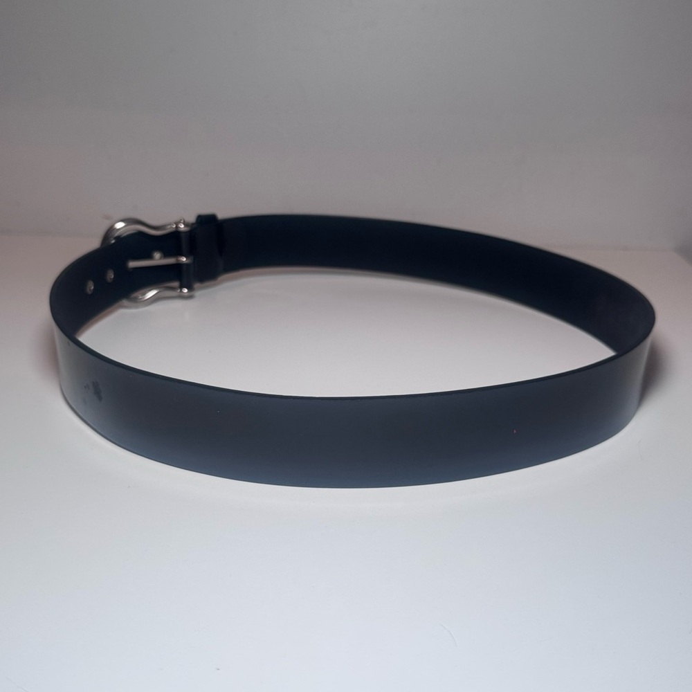 Caroll Black Patent Leather Belt - Picture 3 of 6